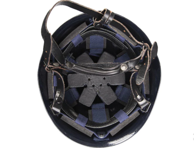 French Military Paratrooper Helmet Blue Gendarmerie