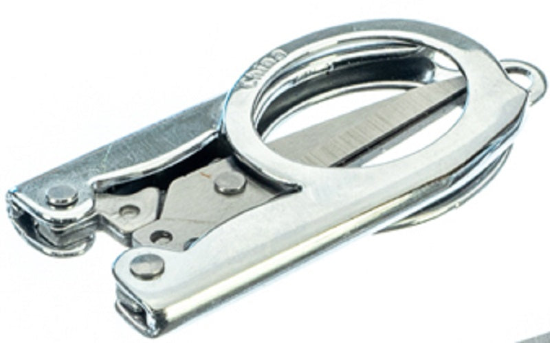 3.5" Folding Scissors Emergency Pocket Travel Stainless Steel Craft First Aid