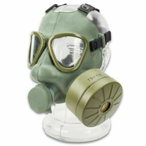 Serbian Military M1 Gas Mask Full Face Adult NBC with 60MM Filter