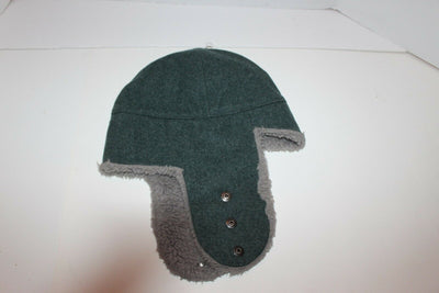 East German Russian Winter Fur Field Hat Sz. 55 Furst Bomber Cap Soldiers Cold