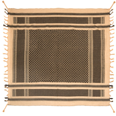 Survival General Shemagh, OD Green, Tan and Brown colors