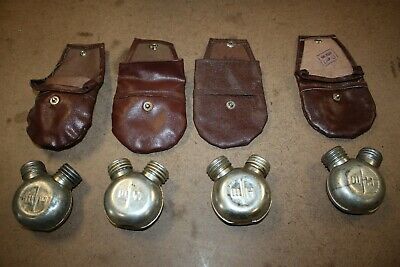 WW2 Vintage Original World War Two Russian Rifle Oil Cleaner Metal Container WH