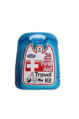 36 pc Emergency Plastic Case First Aid Kit