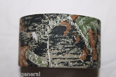 2" x 10' Camo Green Woodland Real Tree Cloth Tape Hunting Outdoor