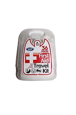 36 pc Emergency Plastic Case First Aid Kit