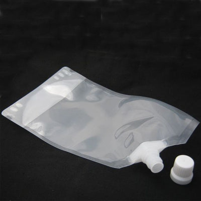 CLOSEOUT Emergency Collapsible Water Flask Bag 1/2 Liter