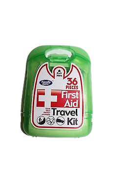 36 pc Emergency Plastic Case First Aid Kit