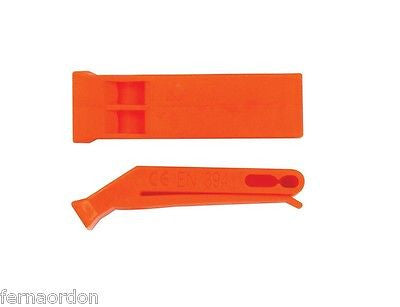 Orange Plastic Floating Whistle