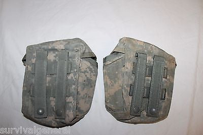 (2) Army IFAK Pouch Improved First Aid Kit Medical Pouch ACU Camo Military Molle