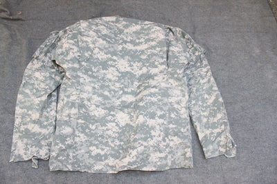 Used US Army Digital BDU Medium Long Uniform Shirt Insect Repellent Bug Resistant ACU