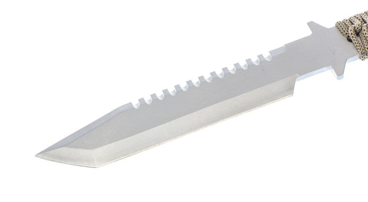 11" Full Tang Hunting Knife w/ Fire Starter