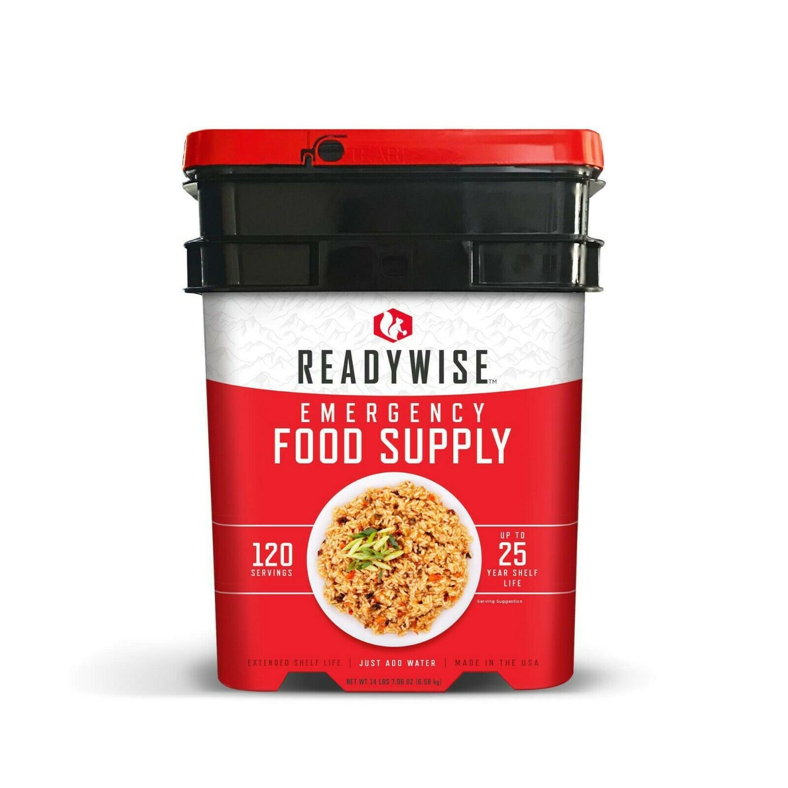 ReadyWise Emergency Natural Disaster Survival Food SHTF Entrees 25 YSL Family US