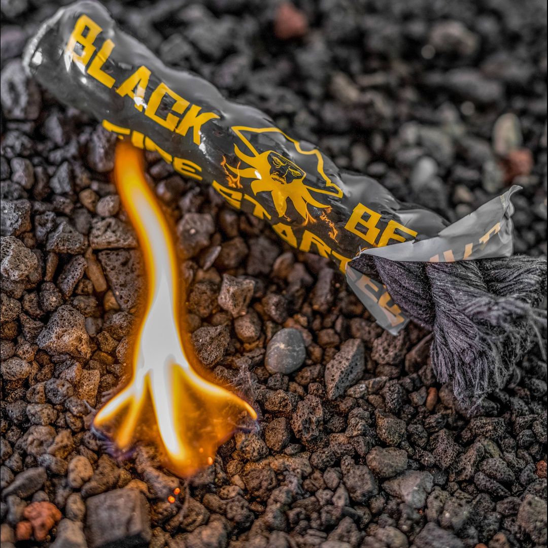 Black Beard Fire Starter Pack- Made in USA