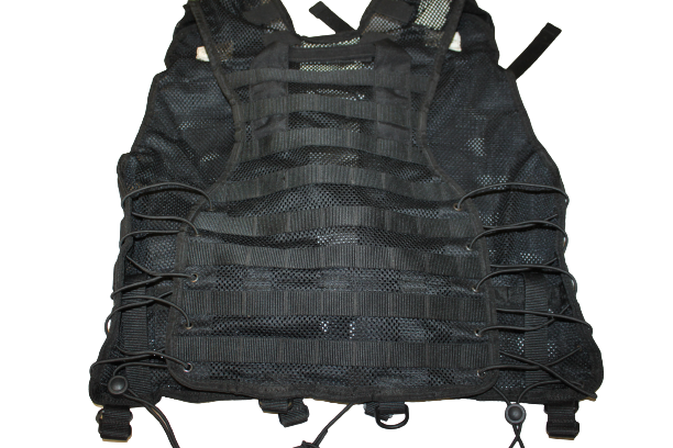 German Military Tactical Vest Molle Modular Gear Defense Combat Assault Black EU