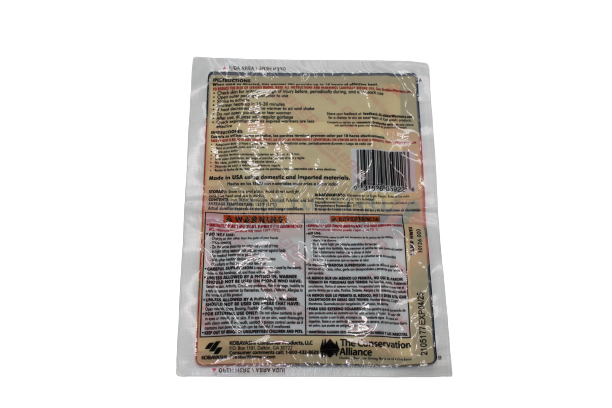 1 Pk of 2 Grabber Hand Warmers Up to 10 Hours Hot Hands Feet Boot Gloves Shoes