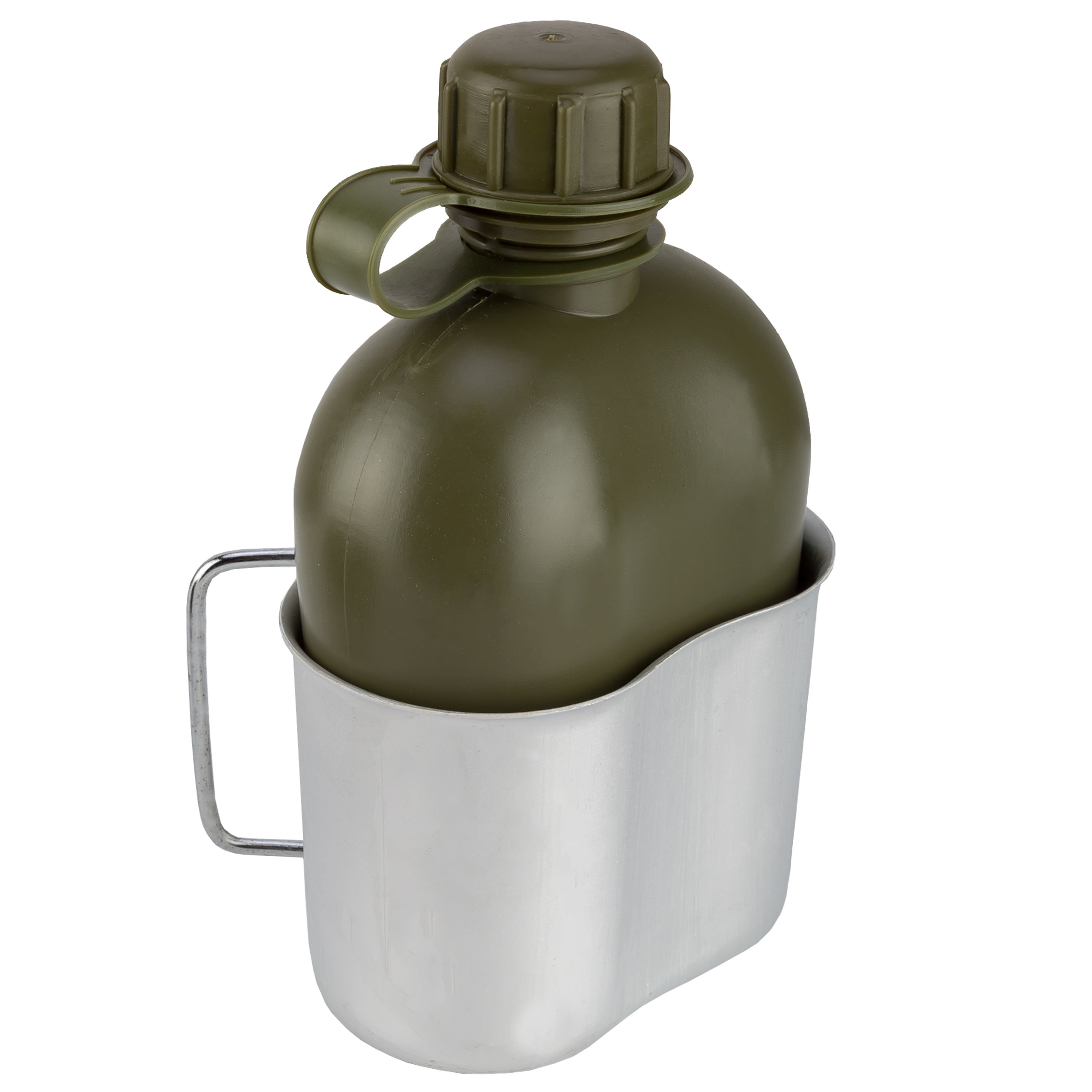 Austrian Military Canteen Cover with Cup and Canteen