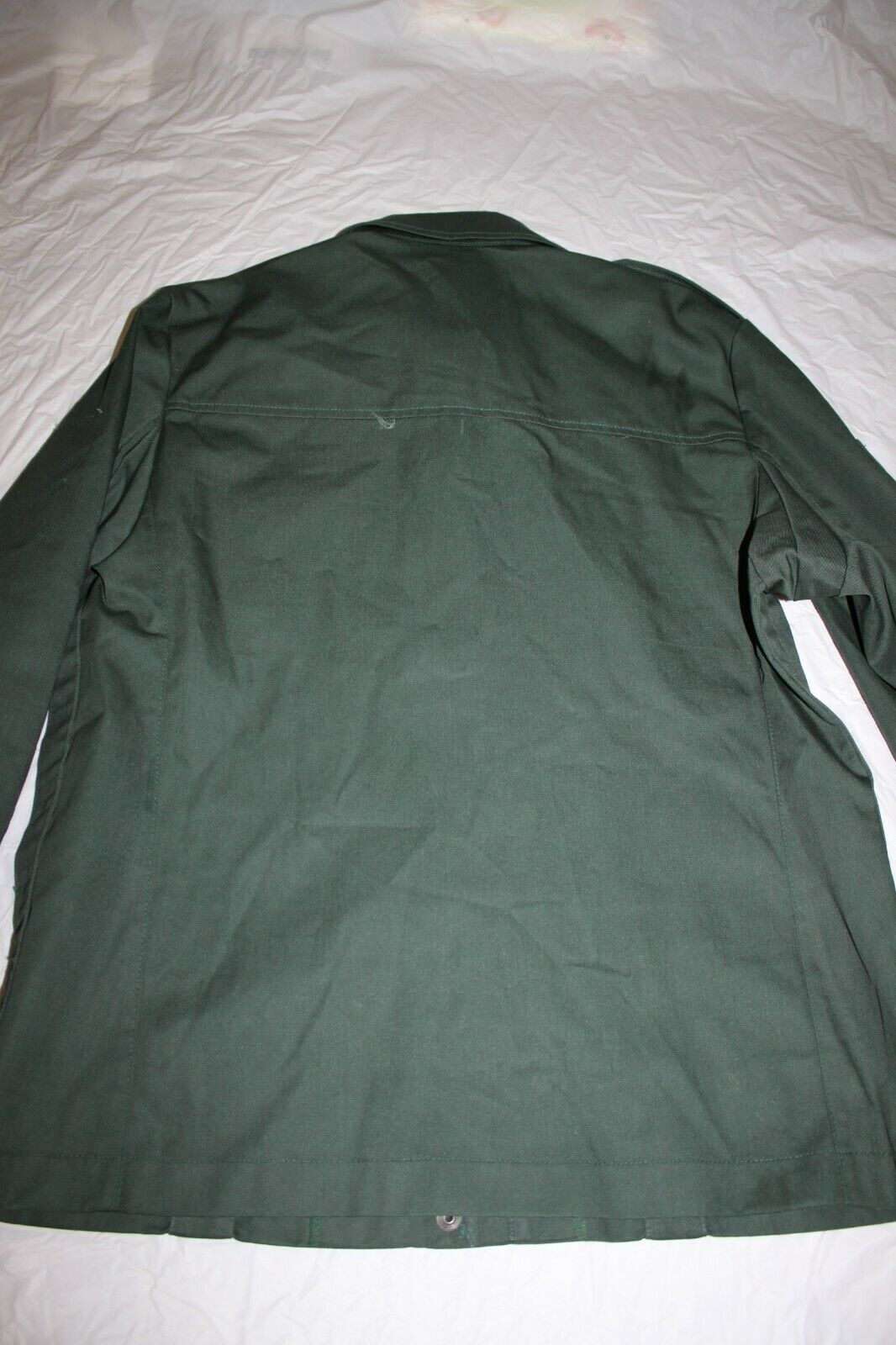 German Military Firmen NR 517 Button Zipper Shirt Ranger Officer Green Euro Top