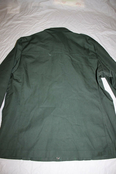 German Military Firmen NR 517 Button Zipper Shirt Ranger Officer Green Euro Top
