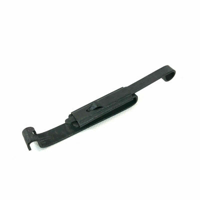 (2) Black Metal USGI Alice Clips Military Belt Keeper Slides for Pouches US