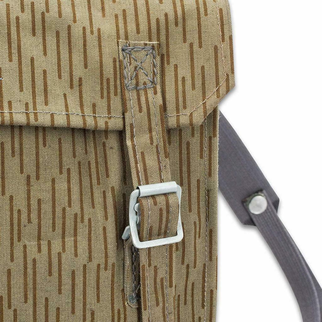 Genuine East German Army Military Rucksack Pack DDR NVA Raindrop Camo Backpack