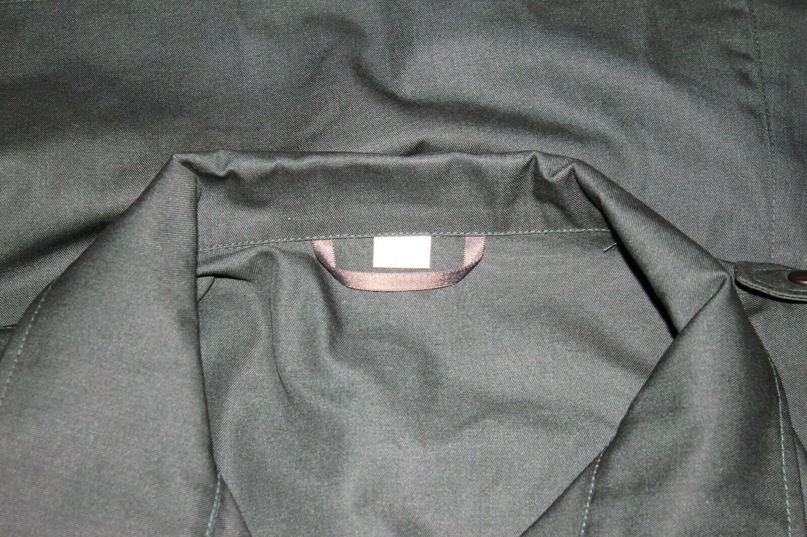 German Military Firmen NR 546 Button Zipper Shirt Ranger Officer Green Euro Top