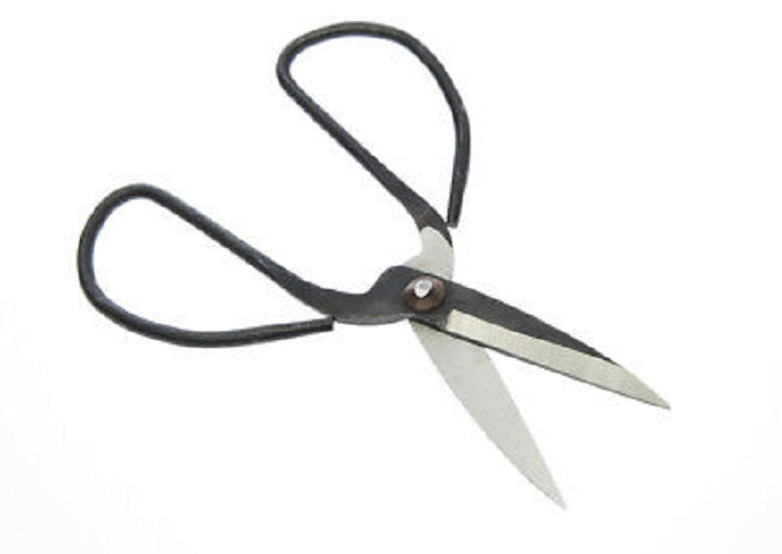8" Famous Chinese Scissors Hardened Alloy Steel Black Finish Heavy Duty Survival