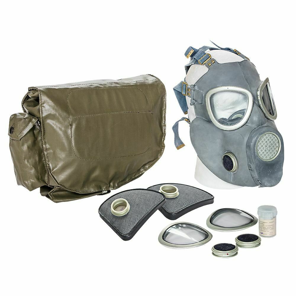 Military Surplus Polish NATO MP4 MP-4 NBC Gray Gas Mask Filter - Survival General