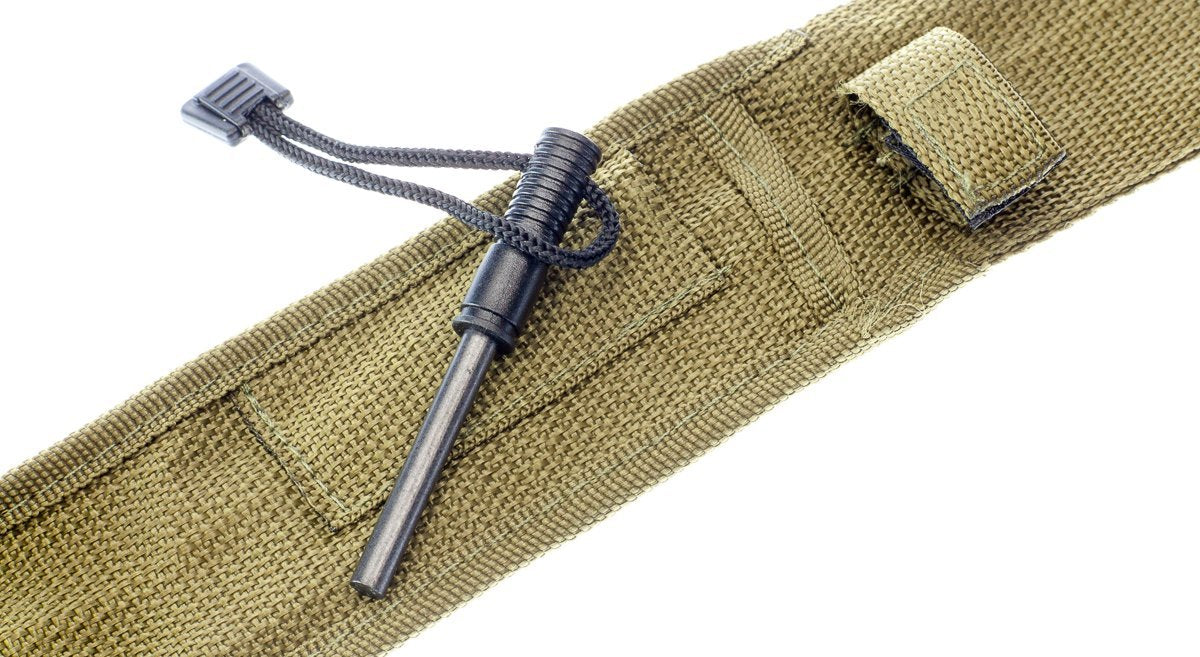 11" Full Tang Hunting Knife w/ Fire Starter