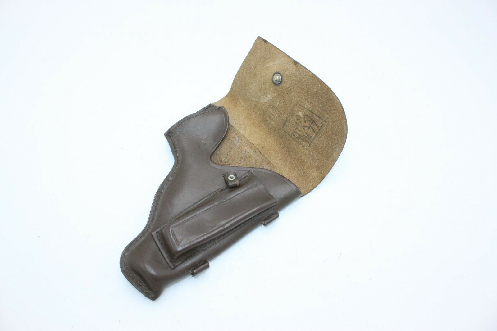 Military Cold War Soviet Russian Makarov Pistol Holster Leather Brown 70's Surp