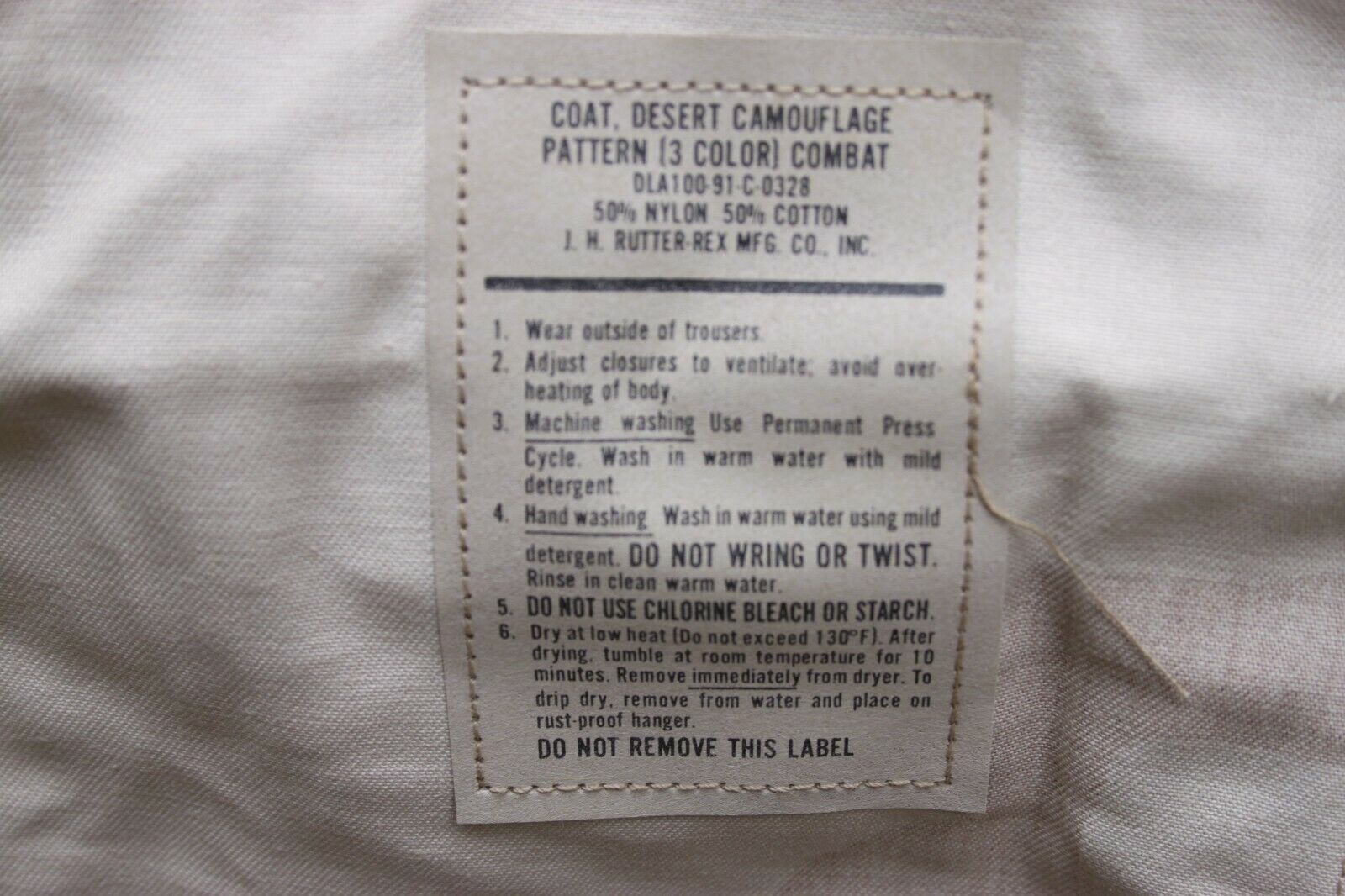 NEW w/ Stains USGI Medium Reg 3 Color Desert Camo Field Combat Shirt BDU Military US Army USA NYCO