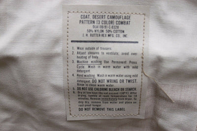 NEW w/ Stains USGI Medium Reg 3 Color Desert Camo Field Combat Shirt BDU Military US Army USA NYCO