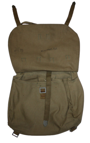 Khaki Vintage Retro Hungarian Messenger Bag Canvas Hip Stylish Sack Military