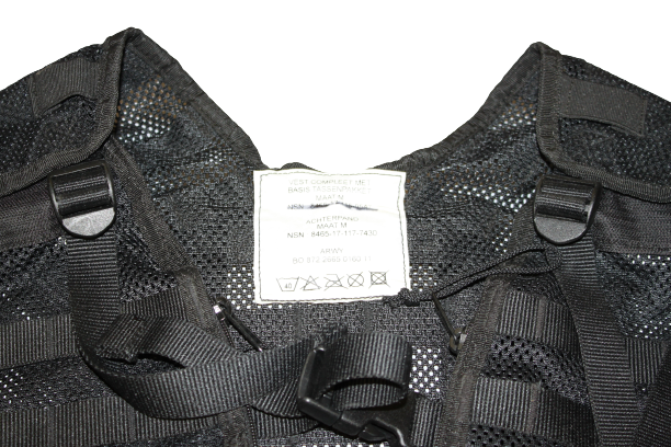 German Military Tactical Vest Molle Modular Gear Defense Combat Assault Black EU