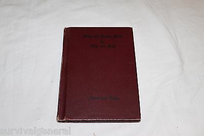 WWII Military Army Navy Song And Service Book For Ship And Field USA 1942