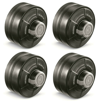 (4) Military Gas Mask Filter 40mm Threaded NATO fits Israeli MP5 Canister NEW