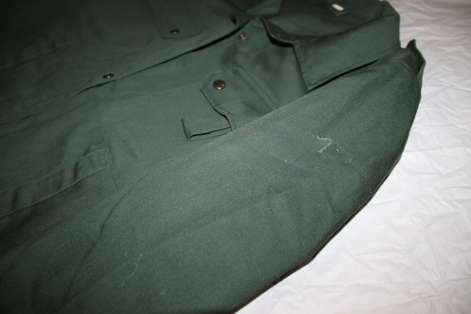German Military Firmen NR 546 Button Zipper Shirt Ranger Officer Green Euro Top