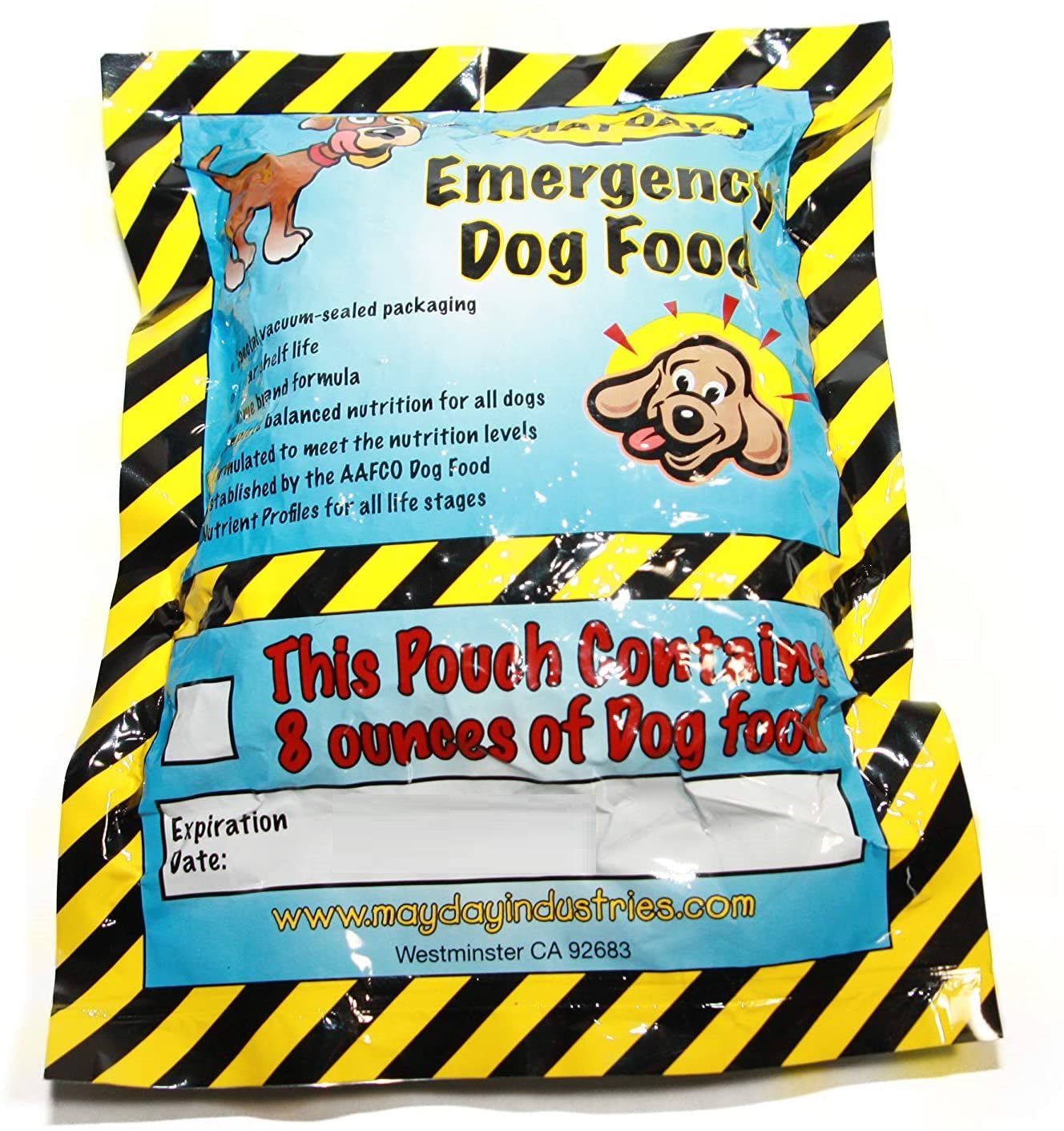 Emergency Survival Dog Food 8oz Five Year Shelf Life