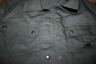 German Military Firmen NR 524 Button Zipper Shirt Medium Officer Green Euro 19