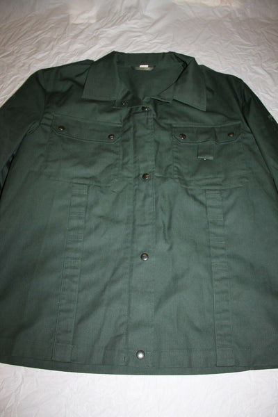 German Military Firmen NR 546 Button Zipper Shirt Ranger Officer Green Euro Top