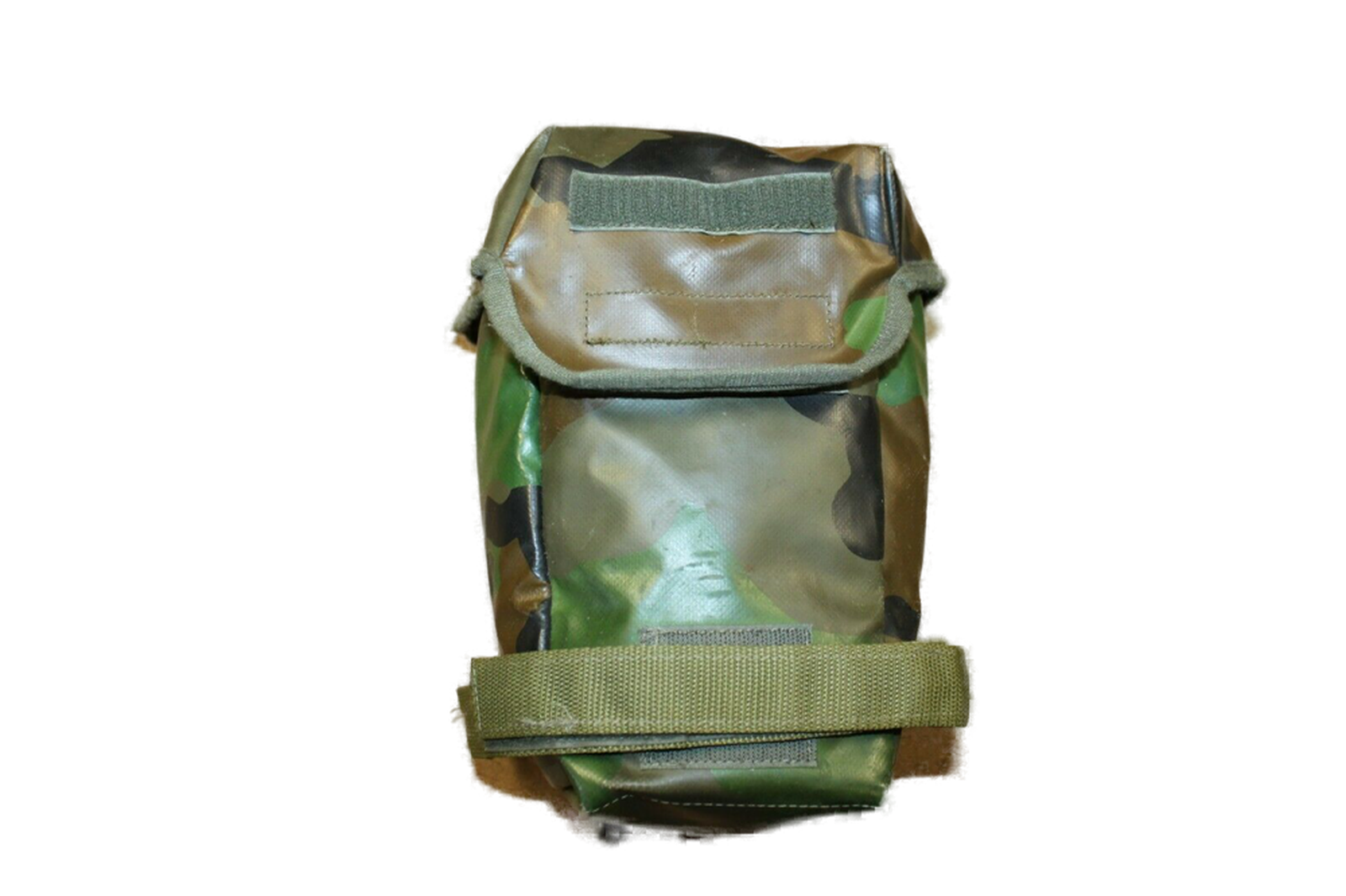 Authentic Military Polish Army Pack Gas Mask Bag Tool Camera Sack Camo Pouch