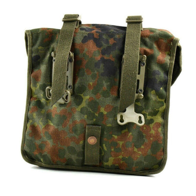 New German Army Flecktarn Camo Combat Bag Military Webbing Back Pack Surplus