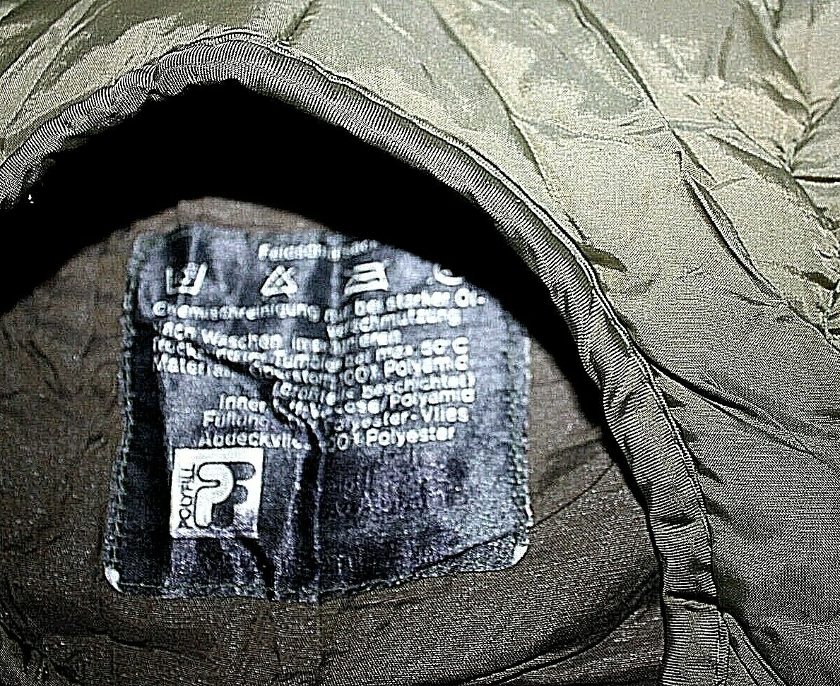 Used Netherlands German Military European Army Hooded Sleeping Bag Camp DSB3