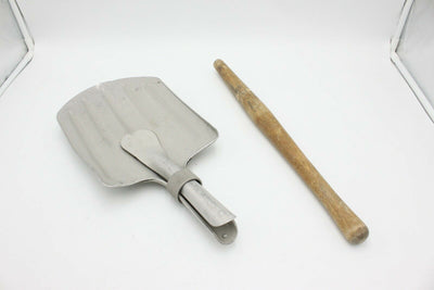 Swiss Military M4353 Wood Handle Surplus Snow 26.25" Shovel Lightweight Camping