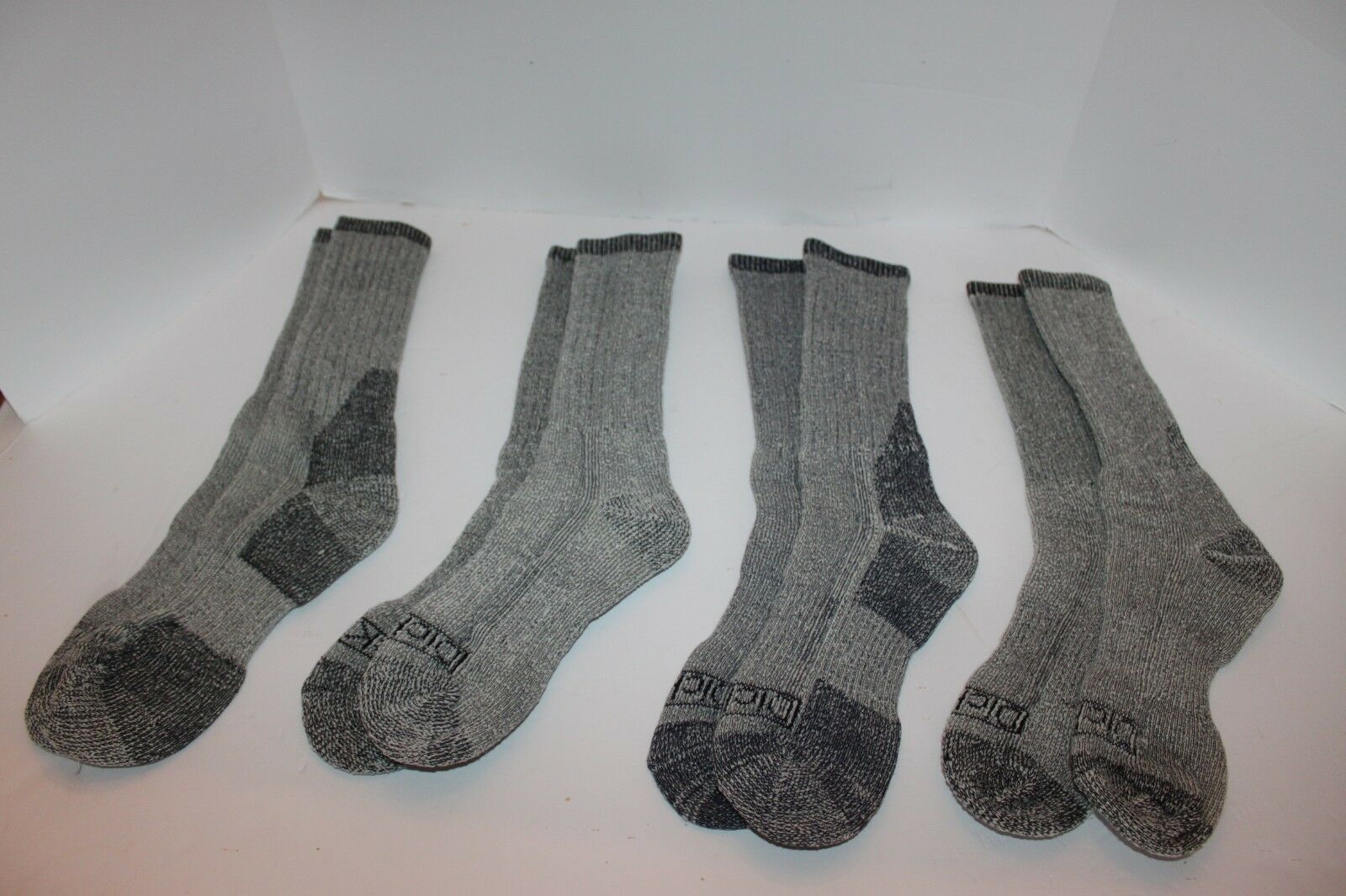 (4) DICKIES Wool Boot Socks Work Cushion Sock Men's Large Moisture Wicking NEW