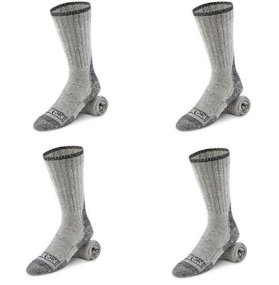 (4) DICKIES Wool Boot Socks Work Cushion Sock Men's Large Moisture Wicking NEW