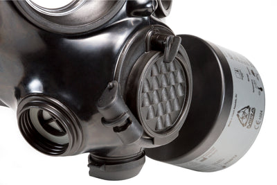 MIRA Safety CM-7M Military Gas Mask w/ Canteen - CBRN Protection Military Special Forces, Police Squads, and Rescue Teams