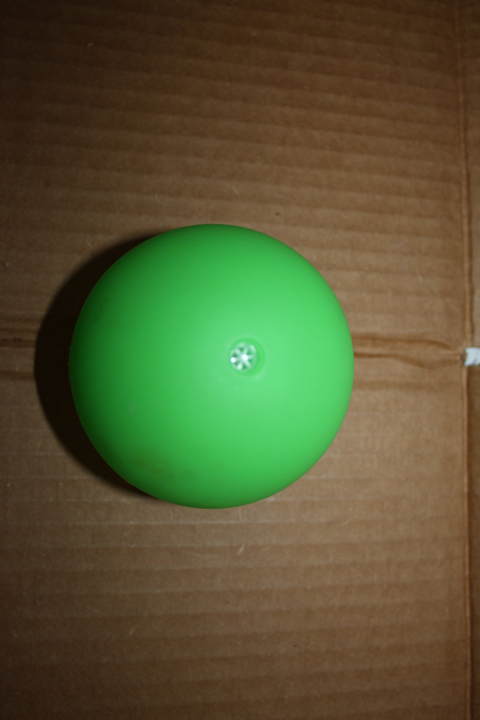 3-1/2" Glow in the Dark Rubber Pet Ball Squeaky Toy