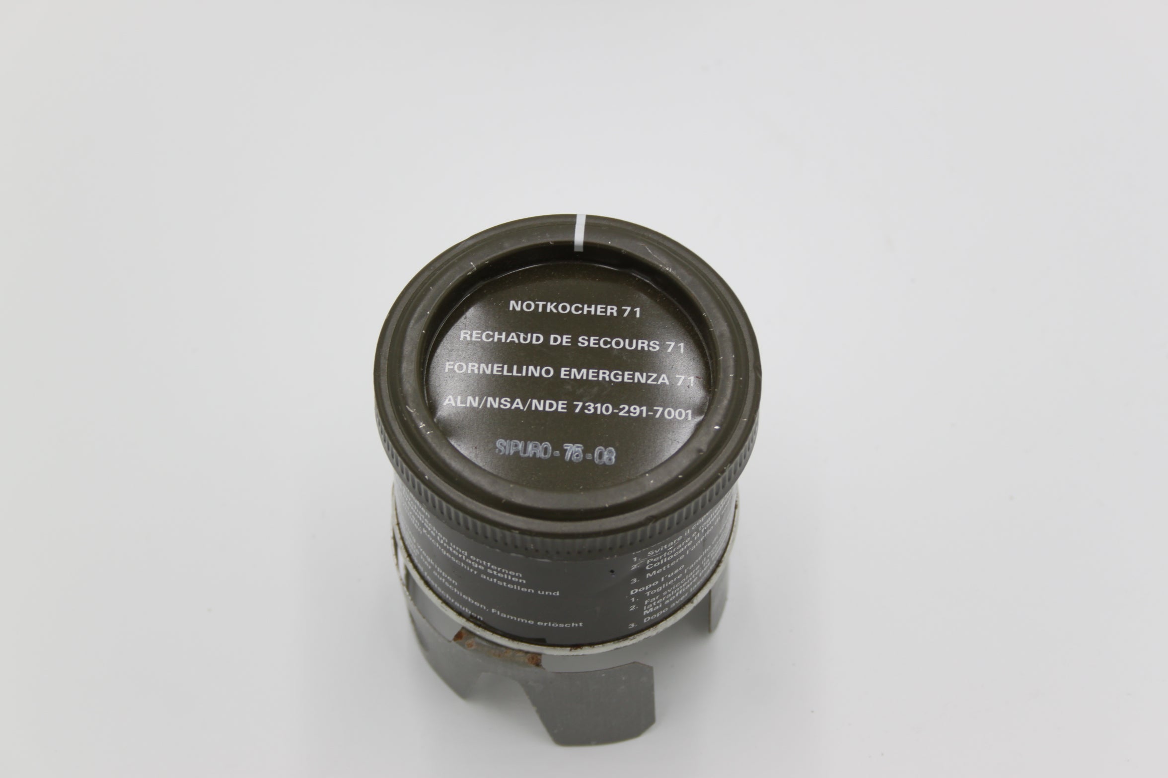 Swiss Military M71 Stove with Stand and Fuel - 1