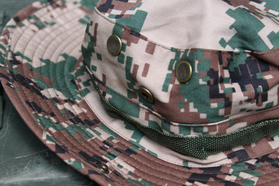 Tan Digital Boonie Hat - Large