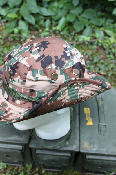 Tan Digital Boonie Hat - Large
